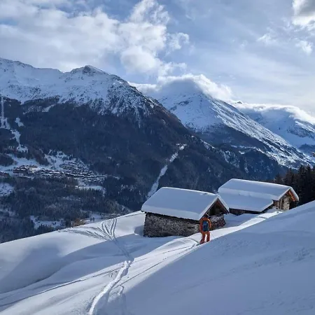 アパート Duplex 170m2 Avec Terrasse Vue Domaine Skiable Arcs2000 Les Arcs (Savoie)